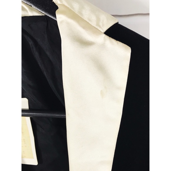 VTG RARE Gianni Versace Cropped Velvet Jacket - Picture 7 of 7